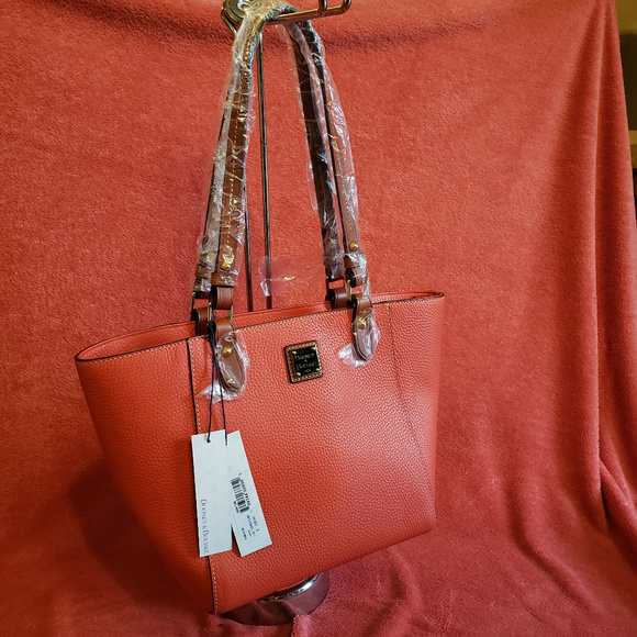 NWT Dooney & Bourke Pebble Grain Janie Tote - Picture 1 of 8